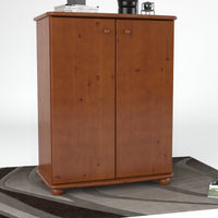 Anika Kommode Sideboard | mit Kleiderstange | 2-Türig | 100% Bio Kiefer