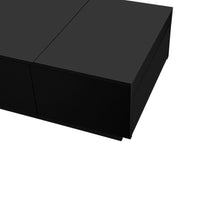 Couchtisch Hochglanz mit Push-Pull Stauraum