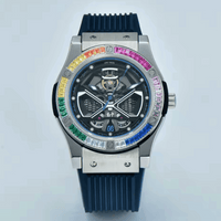 ARI NOX ,Knight sapphire glass Stainless Steel mechanical watch
