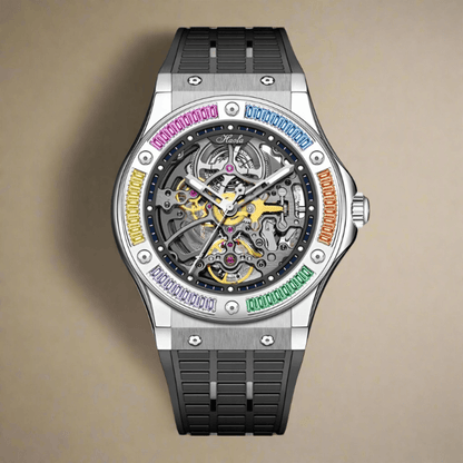 Haofa skeleton,Luxury automatic mechanical watch