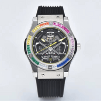 ARI NOX ,Knight sapphire glass Stainless Steel mechanical watch