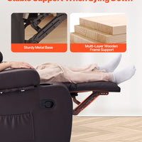 Loveseat Recliner Sofa mit Mittelkonsole – Komfort &amp; Funktionalität vereint