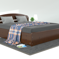 Anika Kieferbett mit Bettkasten | Massivholz | Naturholz | 100% Bio-Bett inkl. Lattenrost