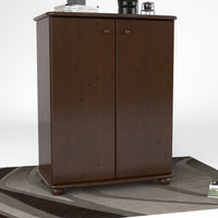 Anika Kommode Sideboard | mit Kleiderstange | 2-Türig | 100% Bio Kiefer