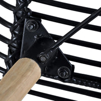 Esszimmerstühle 4er Set - Naturrattan Gartenstühle