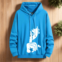 Silence Art hoodie Warm and Street Style