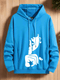 Silence Art hoodie Warm and Street Style