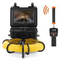 Sewer Camera Pipe Inspection Camera  512hz Sonde 9in 720p Screen 300 Ft