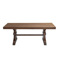 Esstisch Gummibaumholz 200 cm – Für 6-8 Personen, Eiche