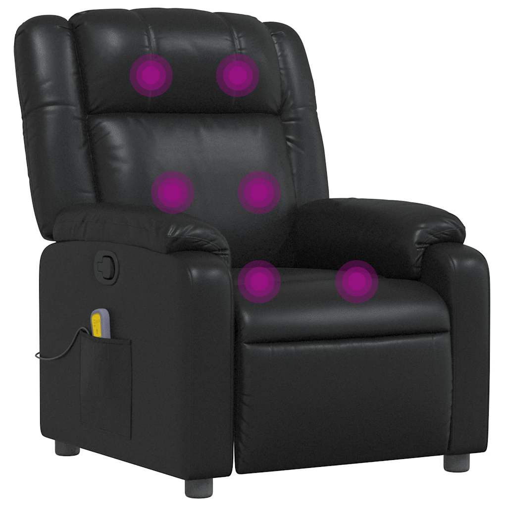 Massage Chair Faux Leather   Massage Chair Cream Faux Leather