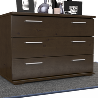 Nobis Kommode Sideboard | 3 große Schubladen | 57cm hoch | 100% Bio Kiefer Massivholz