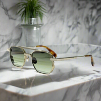 Classic Henri sunglasses inspire retro academic style weightless alloy