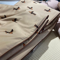 Tencel Cotton Air-conditioning Blanket Double Cartoon Summer Cool Quilt
