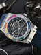 ARI NOX ,Knight sapphire glass Stainless Steel mechanical watch
