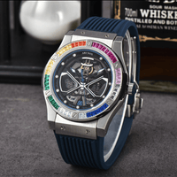 ARI NOX ,Knight sapphire glass Stainless Steel mechanical watch