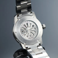 Earth automatic watch unique earth design stainless steel waterproof luminous dial