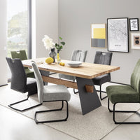 AMERY Schwingstuhl mit Griffloch - 2er Set