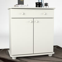 Anika Kiefer Massivholz Kommode | 2-Türig 1-Schublade | 100% Bio Kiefer