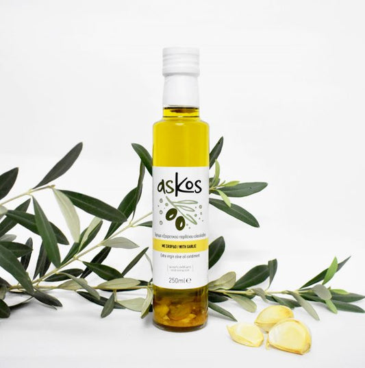 ASKOS - Olivenöl mit Knoblauch 250ml