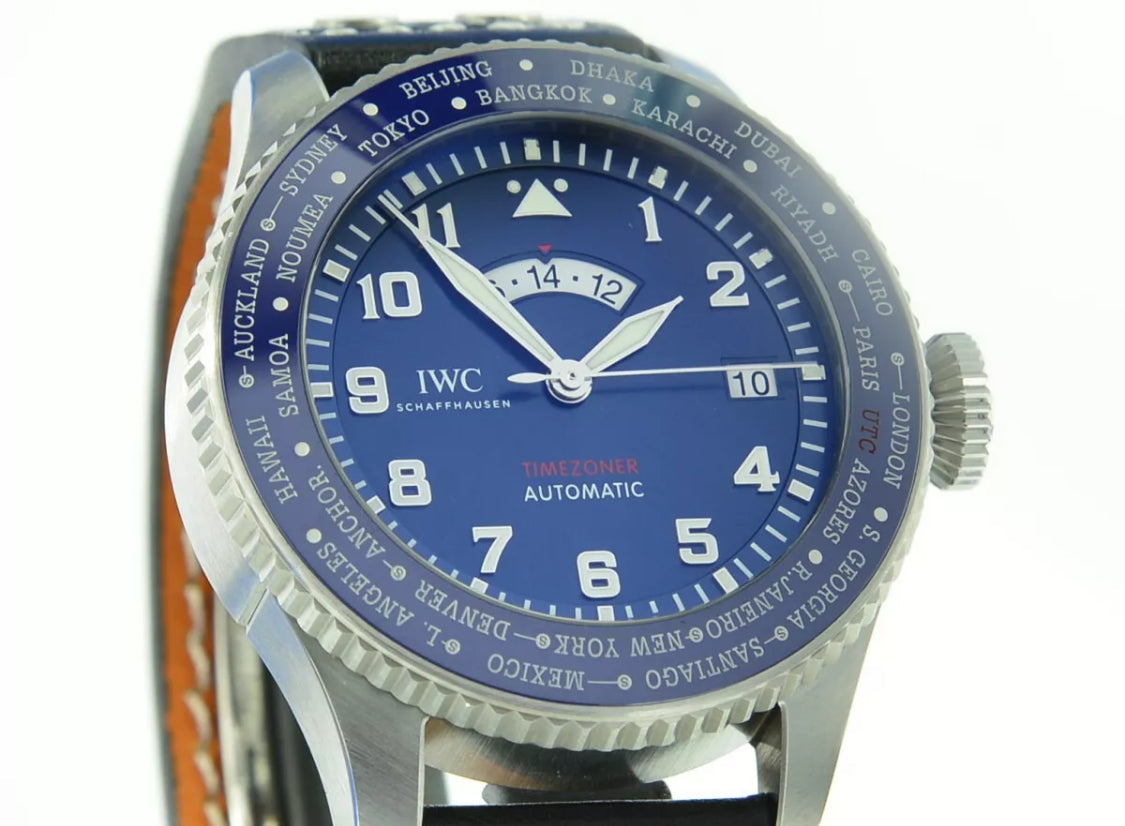 IWC Pilot’s timezone limited edition watch