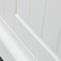 Bologna Elegante Massivholz Kiefer Kommode 3.3 | Farbe weiß