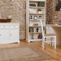 Bologna Elegante Massivholz Kiefer Kommode 3.3 | Farbe weiß