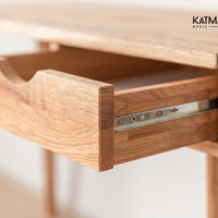 Savona Massivholz Eichentisch Schreibtisch 120cm