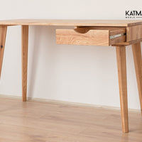 Savona Massivholz Eichentisch Schreibtisch 120cm