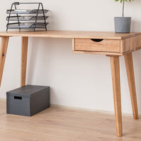 Savona Massivholz Eichentisch Schreibtisch 120cm