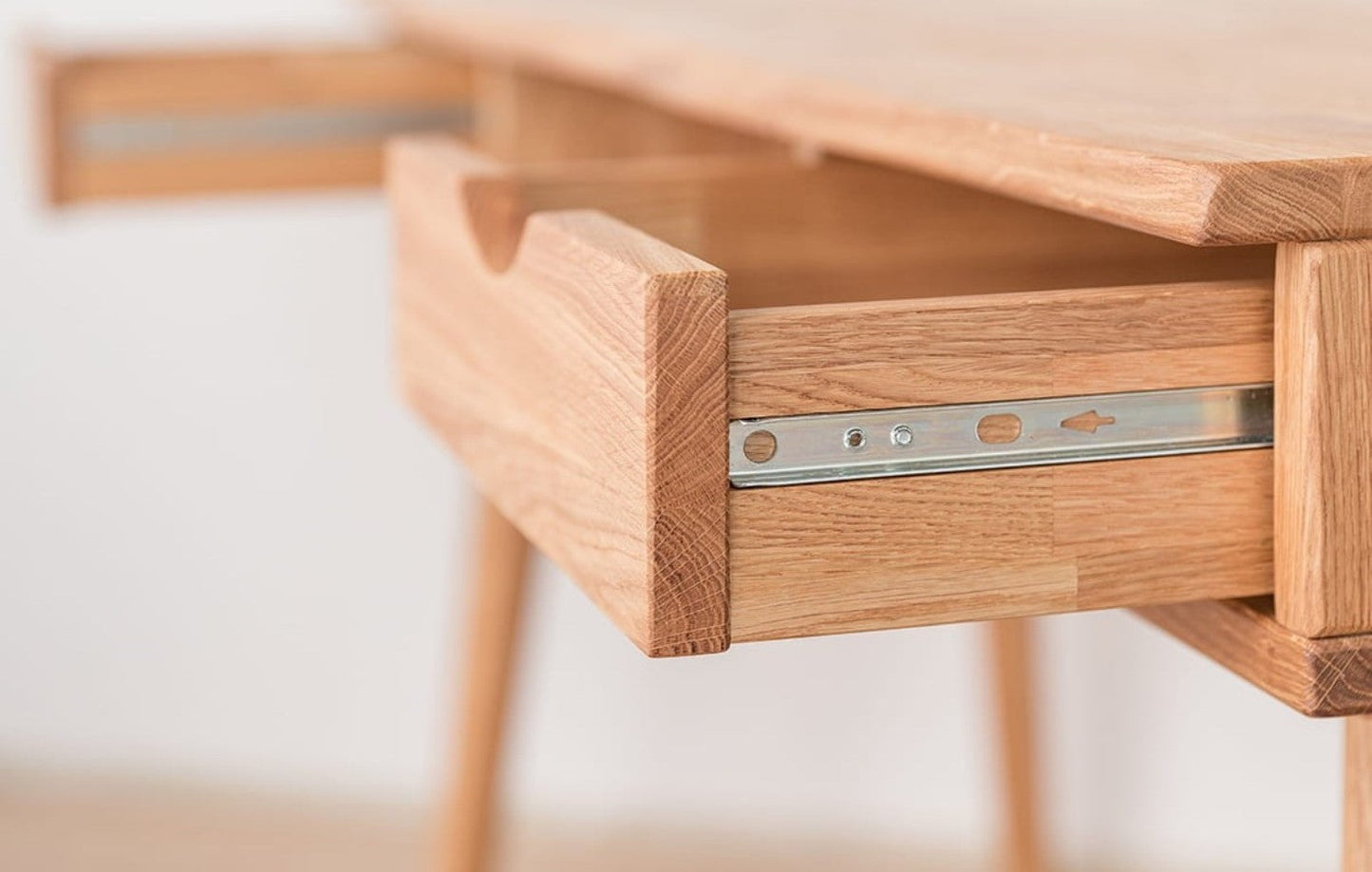 Savona Massivholz Eichentisch Schreibtisch 2.0