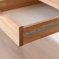 Savona Massivholz Eichentisch Schreibtisch 2.0