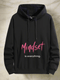 Mindset is everything,Positive vibes hoodie  Stylish and comfort