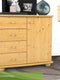 Claudia Kommode Sideboard | Anrichte | 4-Schubladen 1-Türig | 100% Bio Massivholz