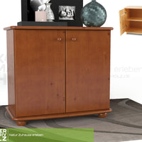 Claudia Kommode Sideboard | Anrichte | 2-Türig | 100% Bio Kiefer Massivholz