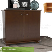 Claudia Kommode Sideboard | Anrichte | 2-Türig | 100% Bio Kiefer Massivholz
