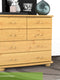 Claudia Kommode Sideboard | Anrichte | 6-Schubladen | 100% Bio Kiefer Massivholz