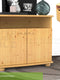 Claudia Kommode Sideboard | Anrichte | 2-Türig | 1. Regal | 100% Bio Massivholz
