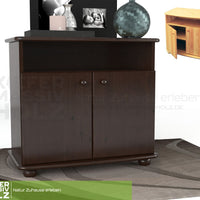 Claudia Kommode Sideboard | Anrichte | 2-Türig | 1. Regal | 100% Bio Massivholz