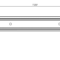 Bologna Elegante Massivholz Kiefer Couchtisch | Farbe Weiß - Eiche