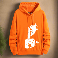 Silence Art hoodie Warm and Street Style