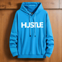 HUSTLE Art ,Winter plush hoodie warm and stylish