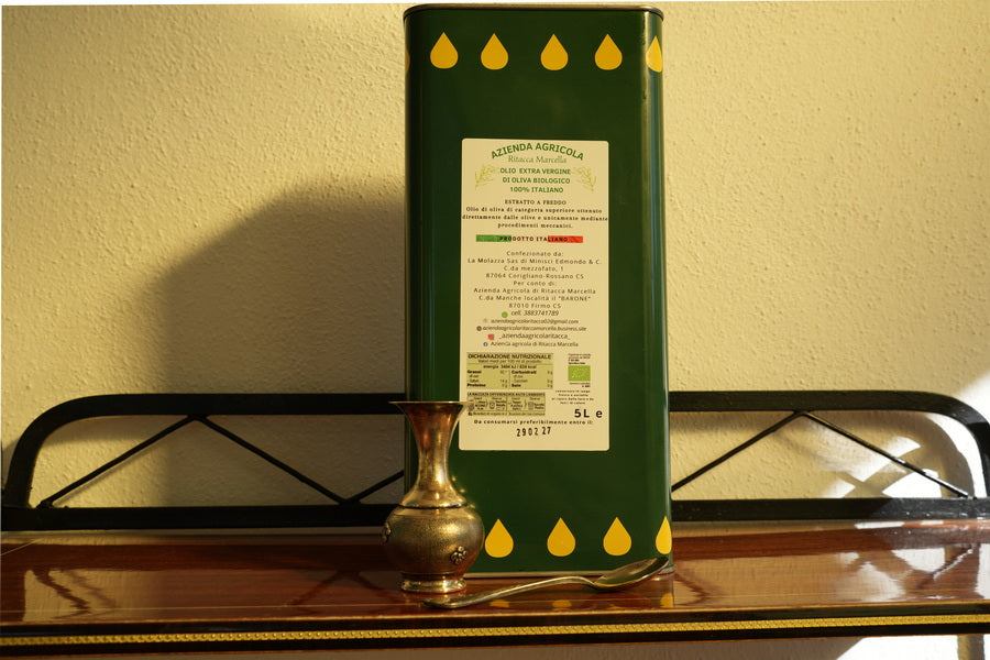 Bio Olivenöl Extra Vergine di Ritacca im Kanister