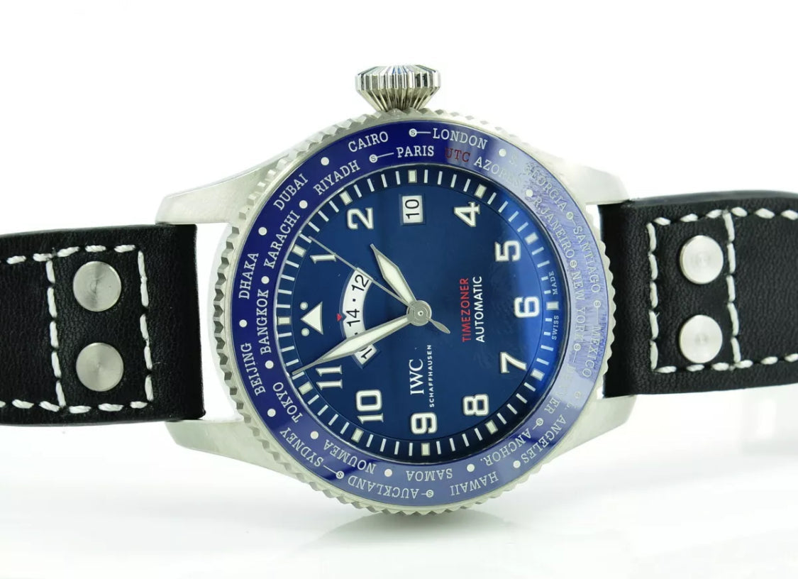 IWC Pilot’s timezone limited edition watch
