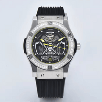 ARI NOX ,Knight sapphire glass Stainless Steel mechanical watch
