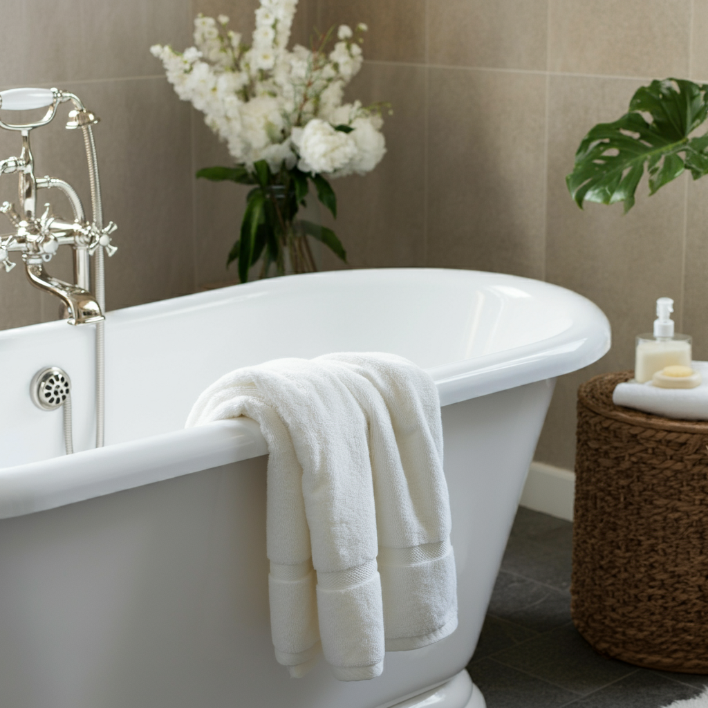 Premium Handtücher aus ägyptischer Giza-Baumwolle - Extra weich & saugfähig