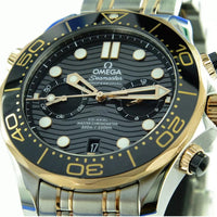 Omega seamaster diver 300 chronograph master chronometer watch
