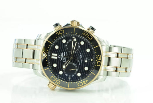 Omega seamaster diver 300 chronograph master chronometer watch