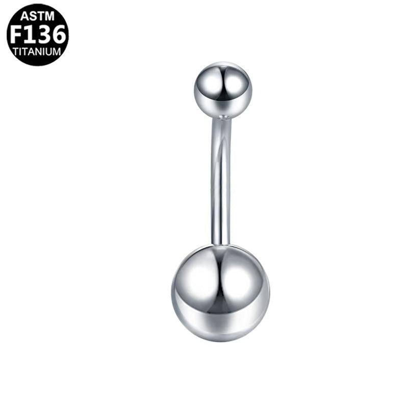 Basic Bauchnabelpiercing aus TITAN