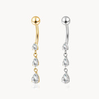 Bauchnabel Titan Bananabell 3-fach Tropfen