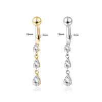 Bauchnabel Titan Bananabell 3-fach Tropfen